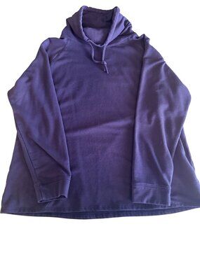 32 Degree Heat Womens Mock Turtleneck Wine Color XL Pullover Long Sleeve